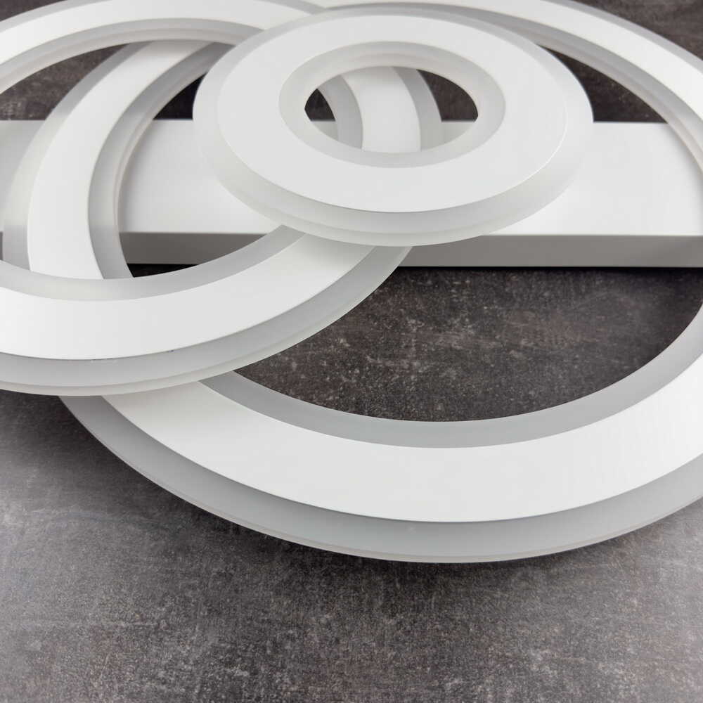 Светильник LED smart PHANTOM с пультом 120Вт 3000-5000K 9600Lm Круглый Белый 220535